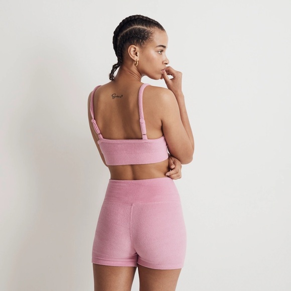 Madewell Other - Madewell Towel Terry Scoopneck Bralette